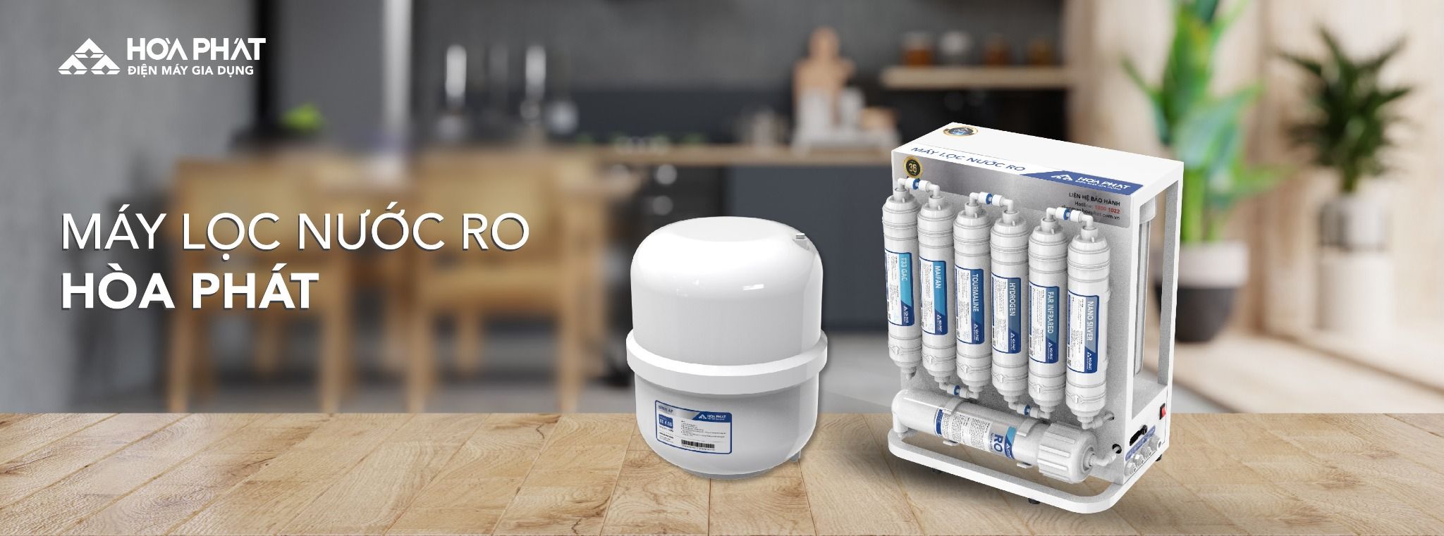 MÁY LỌC NƯỚC RO HÒA PHÁT 10 CẤP HWU1A1022 HWU3A1022