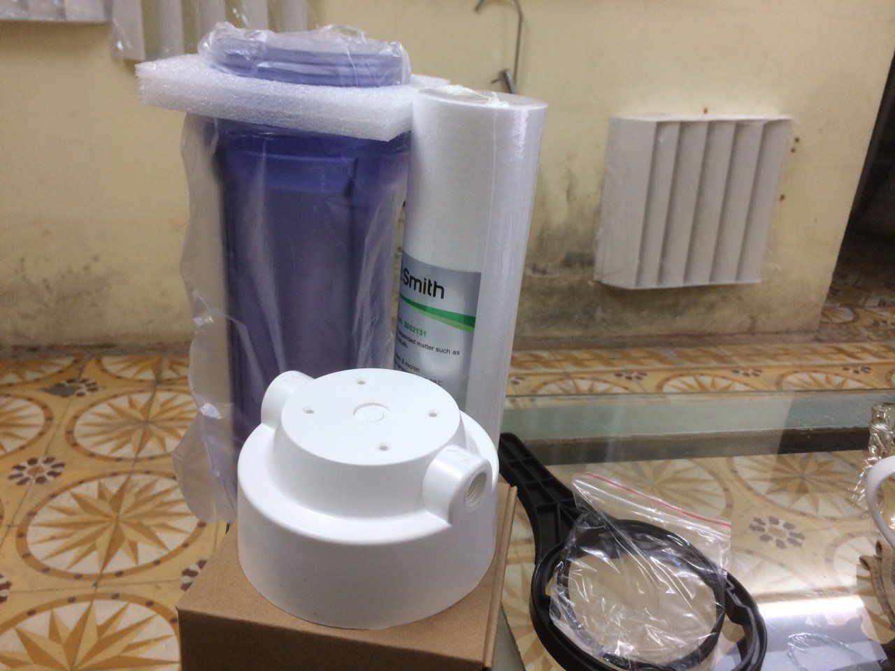 Bộ lọc thô Pre-Filter A.O.Smith PP 5 micron