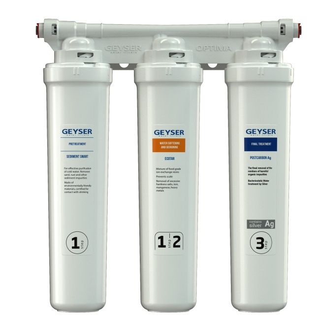 Bộ tiền xử lý tiền lọc cho máy ion kiềm Geyser Ecotar Optima – Made in Russia
