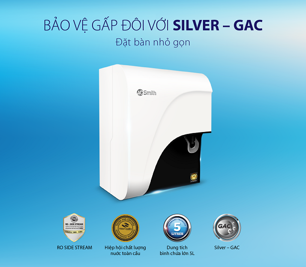 Máy Lọc Nước RO AOSmith C1 - Loại đặt bàn
