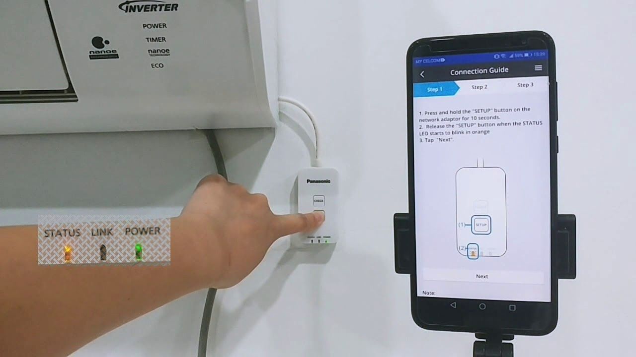 Bộ điều khiển kết nối thông minh wifi CZ-TACG1 cho điều hòa PANASONIC