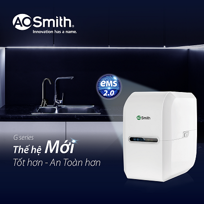  [TẶNG VOUCHER 500K TỪ 11/1 -7/2] Máy Lọc Nước RO aosmith A.O.Smith G1 G2 Model 2023 - miễn phí lắp đặt toàn quốc 