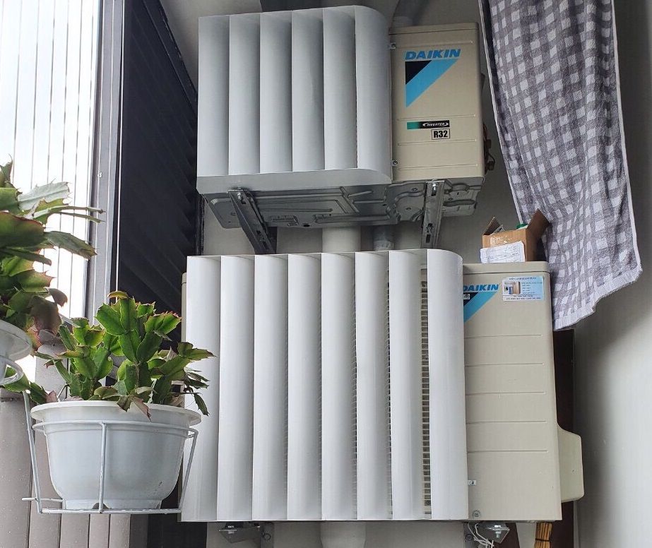 Louver/Mặt nạ chuyển hướng gió dàn nóng cục nóng điều hòa máy lạnh nhiều kích thước
