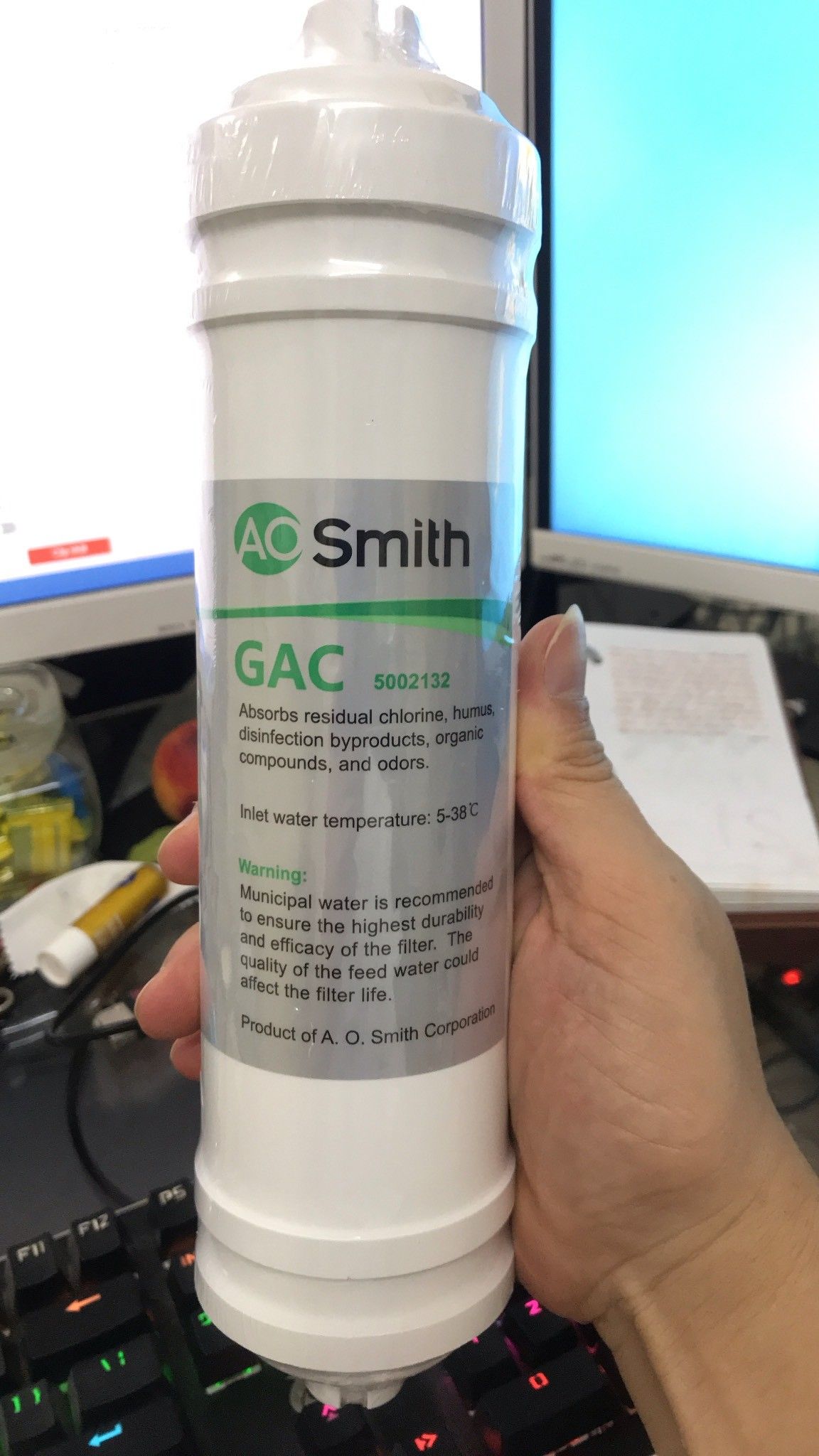 Bộ lõi thay thế máy lọc RO A.o.Smith (cho các model máy UnderSilk M1-M2-A1-A2-1E-S2-G1-G2-E2-E3)