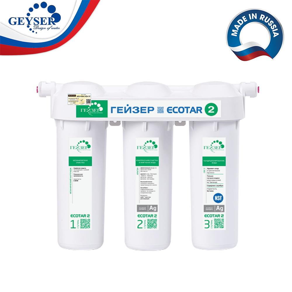 Máy lọc nước Geyser ECOTAR 2 – Made in Russia