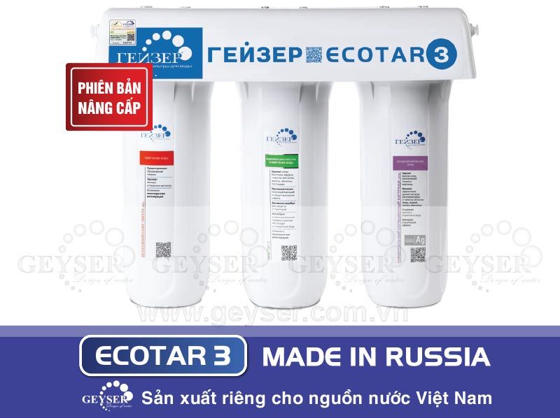 Máy lọc nước nano Geyser ECOTAR 3 made in Russia