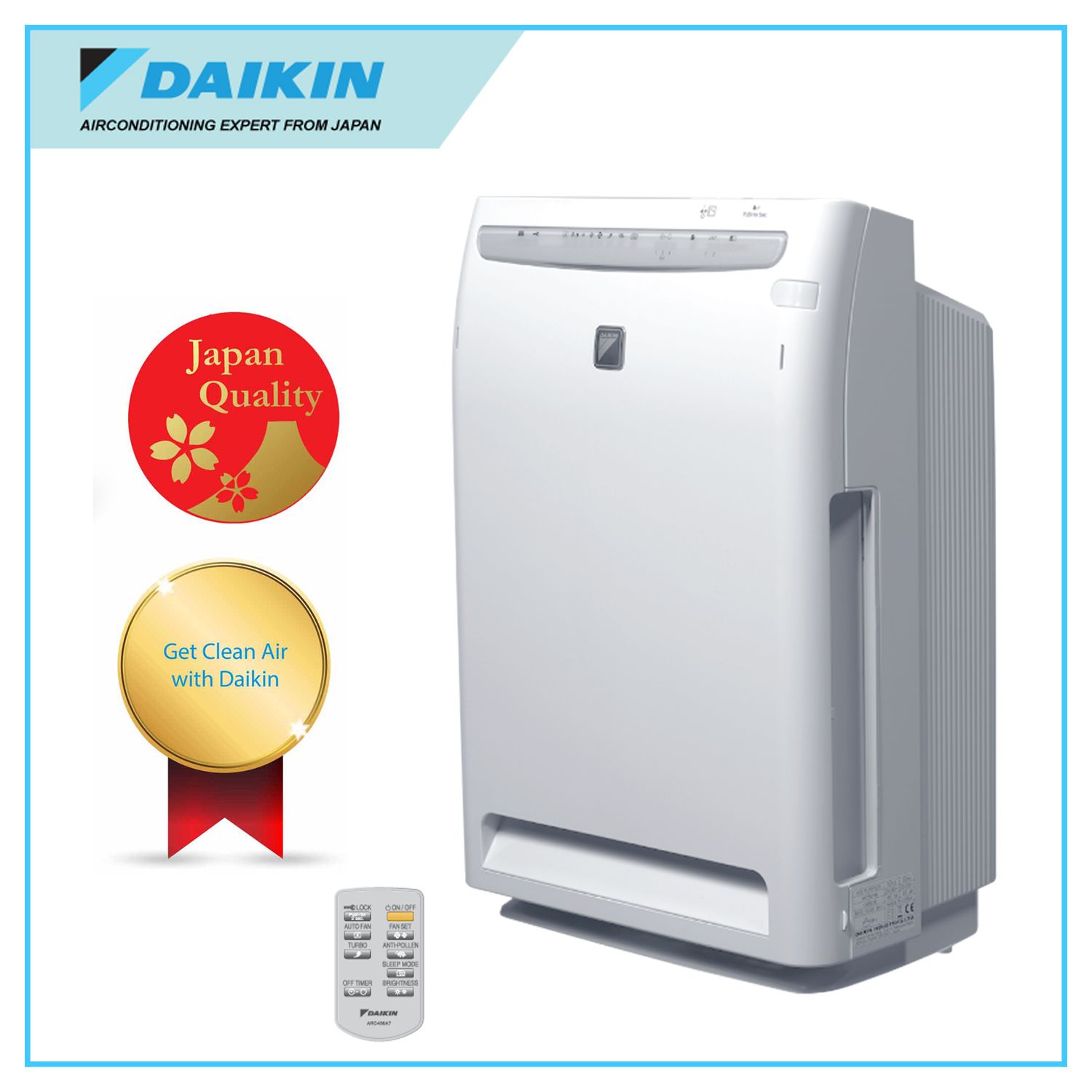 Máy lọc không khí DAIKIN MC30VVM-A/MC40UVM6/MC55UVM6/MCK55TVM6/MC70MVM6