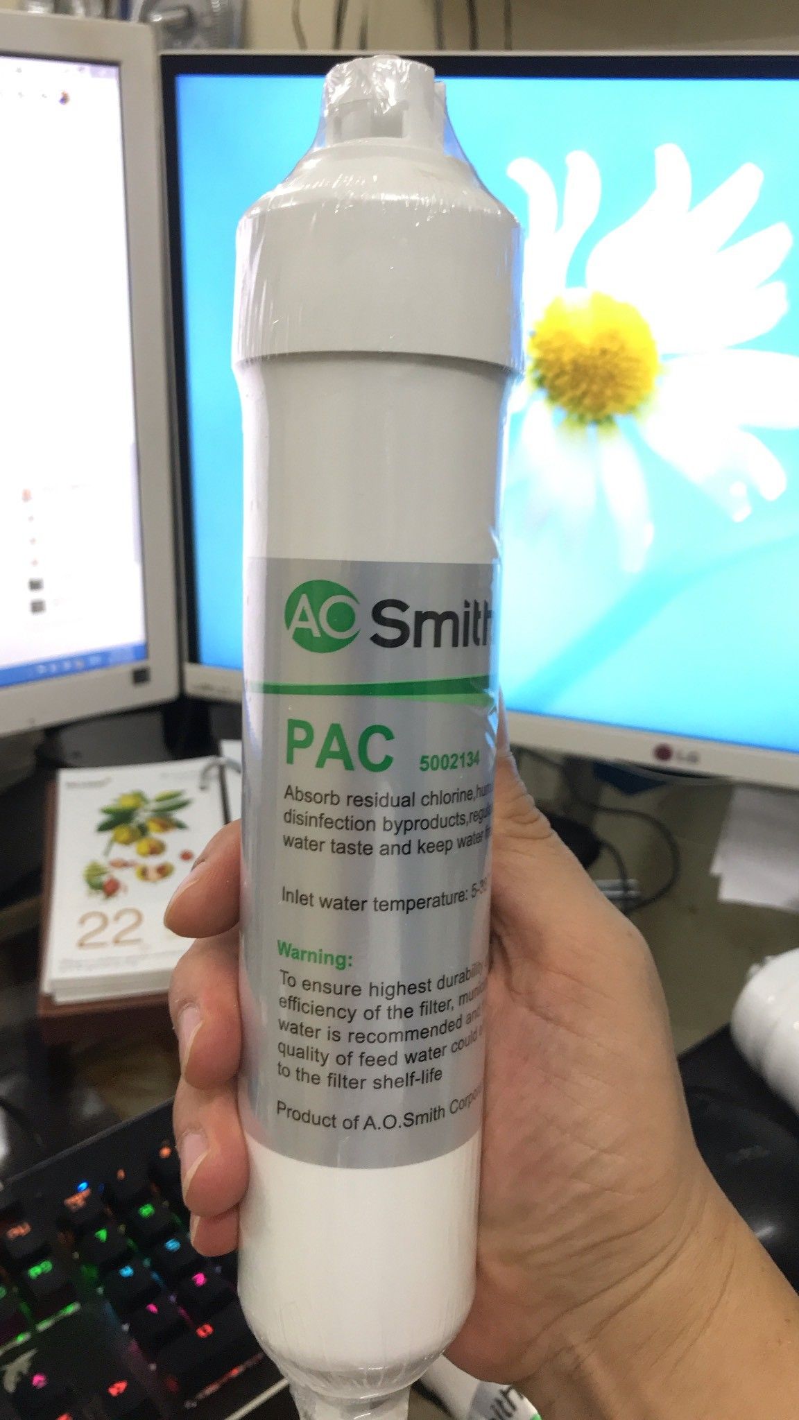 Bộ lõi thay thế máy lọc RO A.o.Smith (cho các model máy UnderSilk M1-M2-A1-A2-1E-S2-G1-G2-E2-E3)
