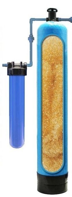 Set lọc đầu nguồn làm mềm nước cứng khử mảng bám cặn canxi magie - vật liệu cation - cột 1054