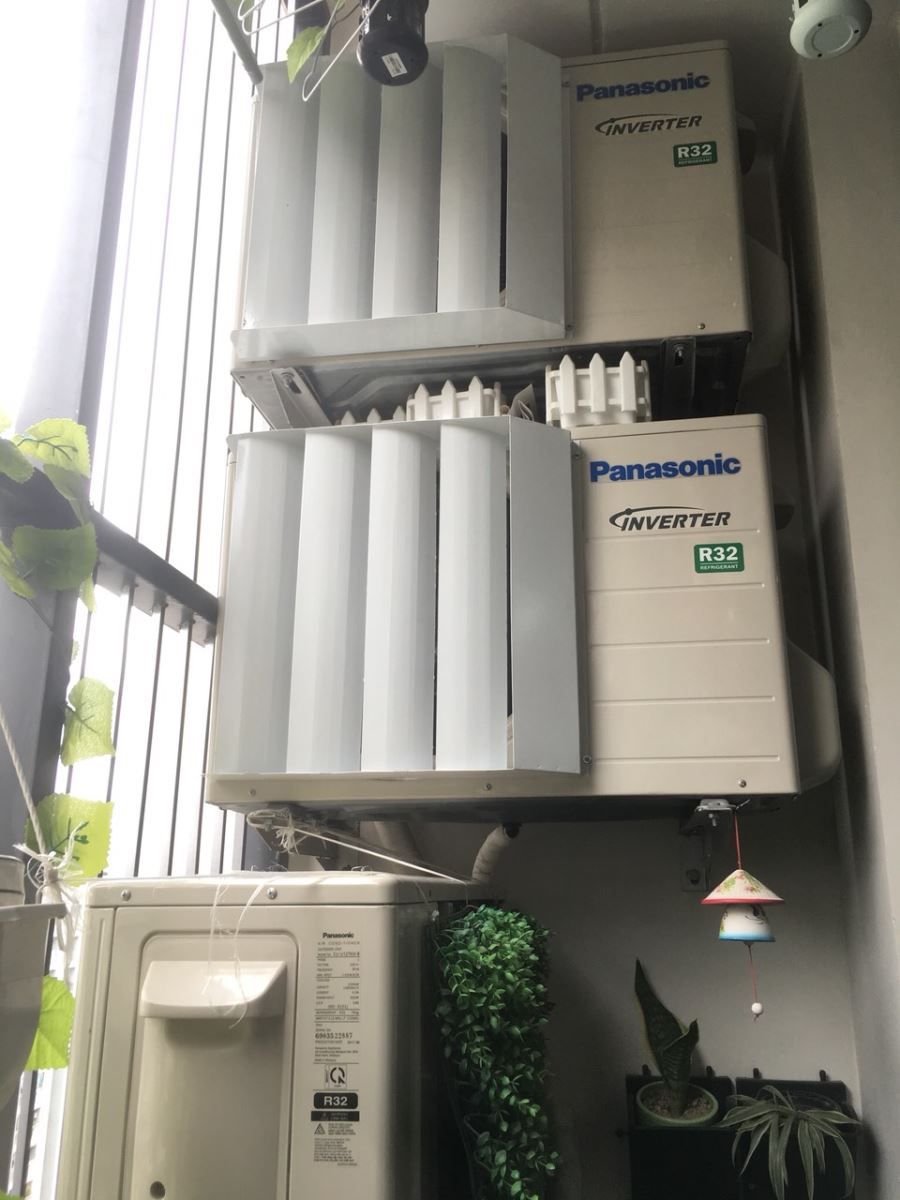 Louver/Mặt nạ chuyển hướng gió dàn nóng cục nóng điều hòa máy lạnh nhiều kích thước