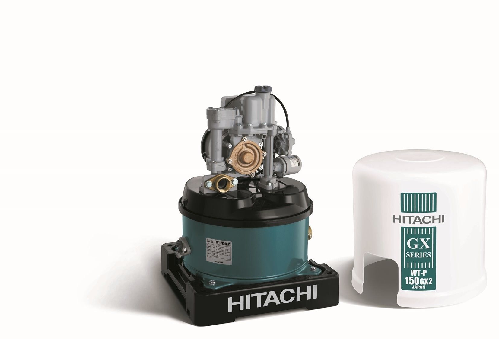 MÁY BƠM NƯỚC HITACHI WT-P150GX2-SPV AUTOCONSTANT TRÒN