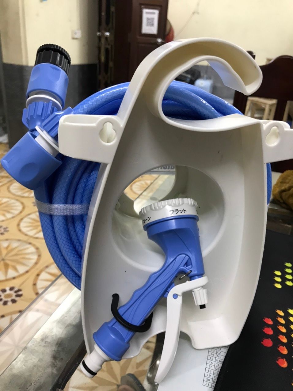 Bộ vòi tưới cây, rửa xe, vòi xịt đa năng tiết kiệm nước AQUA MATE MHR-310 dài 10m-15m