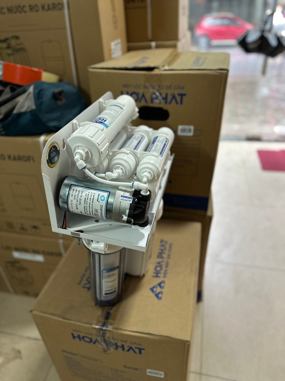 MÁY LỌC NƯỚC RO HÒA PHÁT 10 CẤP HWU2A1022 - 8 CẤP HWU4A0812