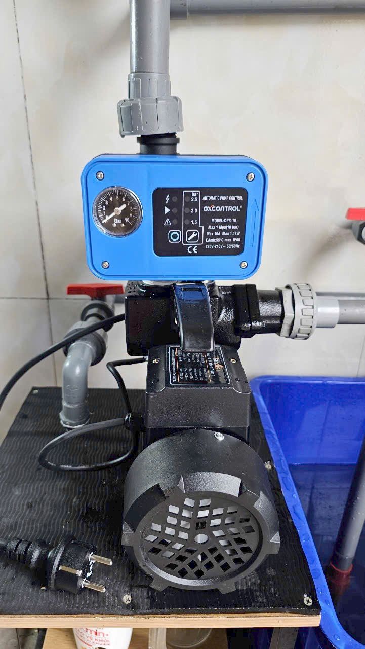 Rơ le role chống cạn kiểm soát máy bơm thường bơm tăng áp (dùng cho mọi dòng bơm)