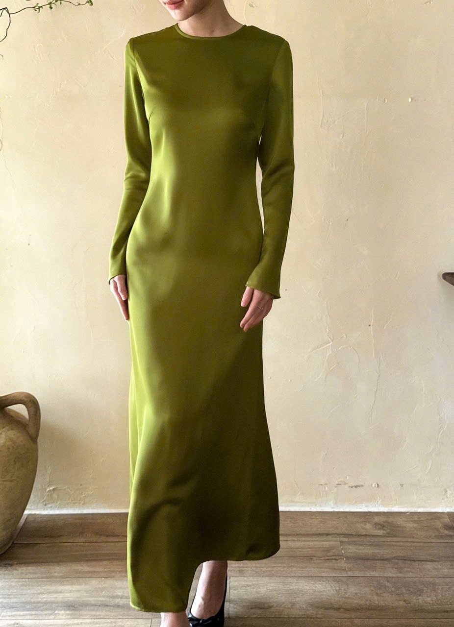 Eudora Silk Dress - Đầm Lụa Tay Dài D1008