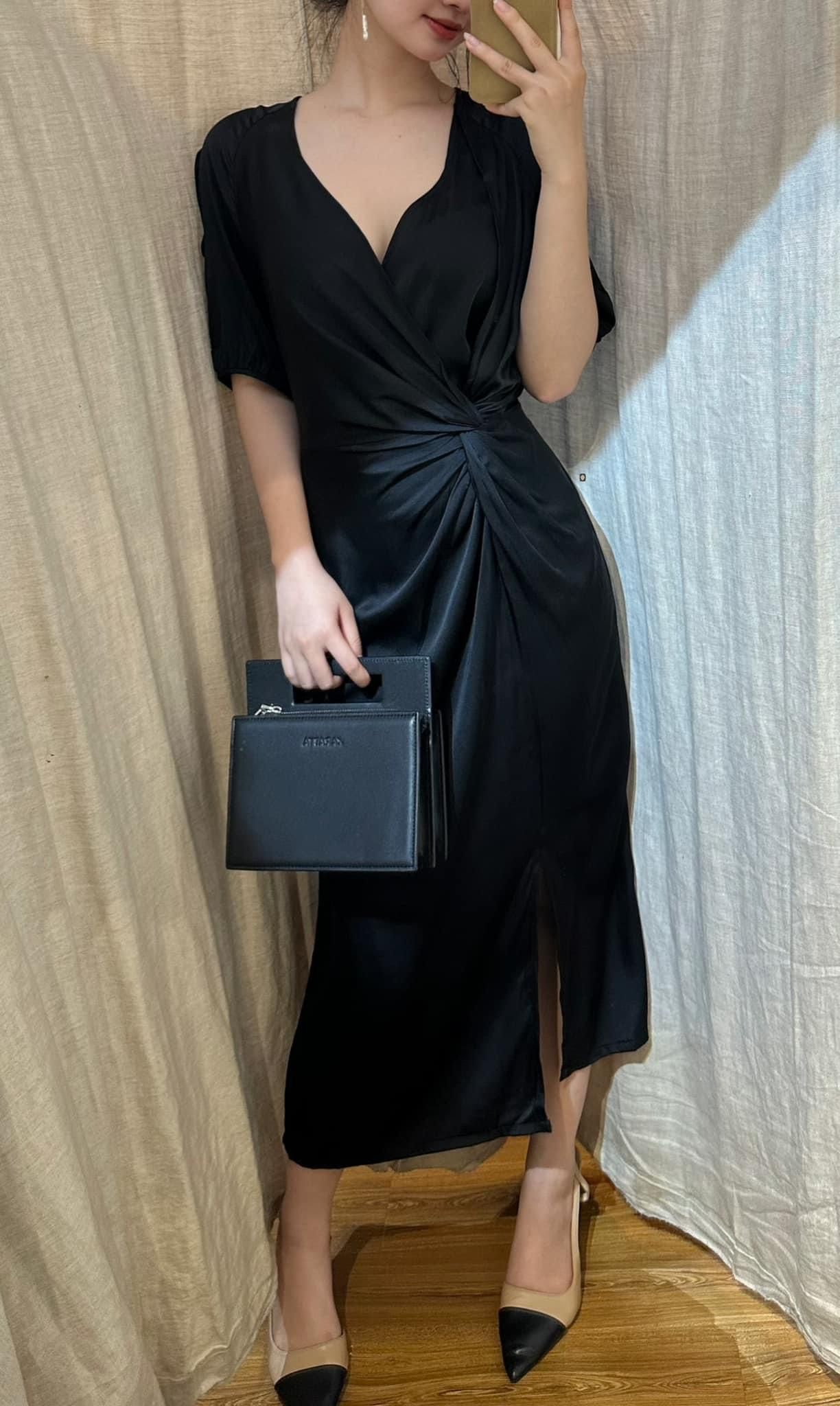 Hera Dress - Đầm Body Xoắn Eo V04