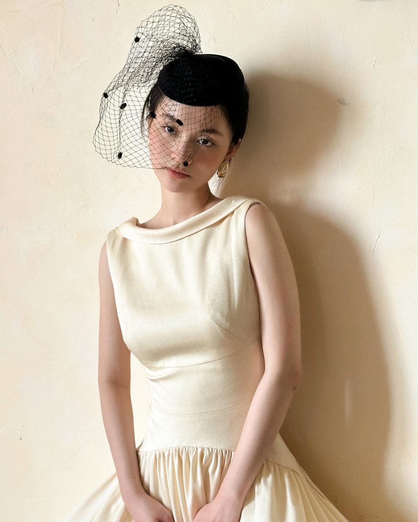 Claudette Dress - Đầm Thiết Kế Vintage QE001