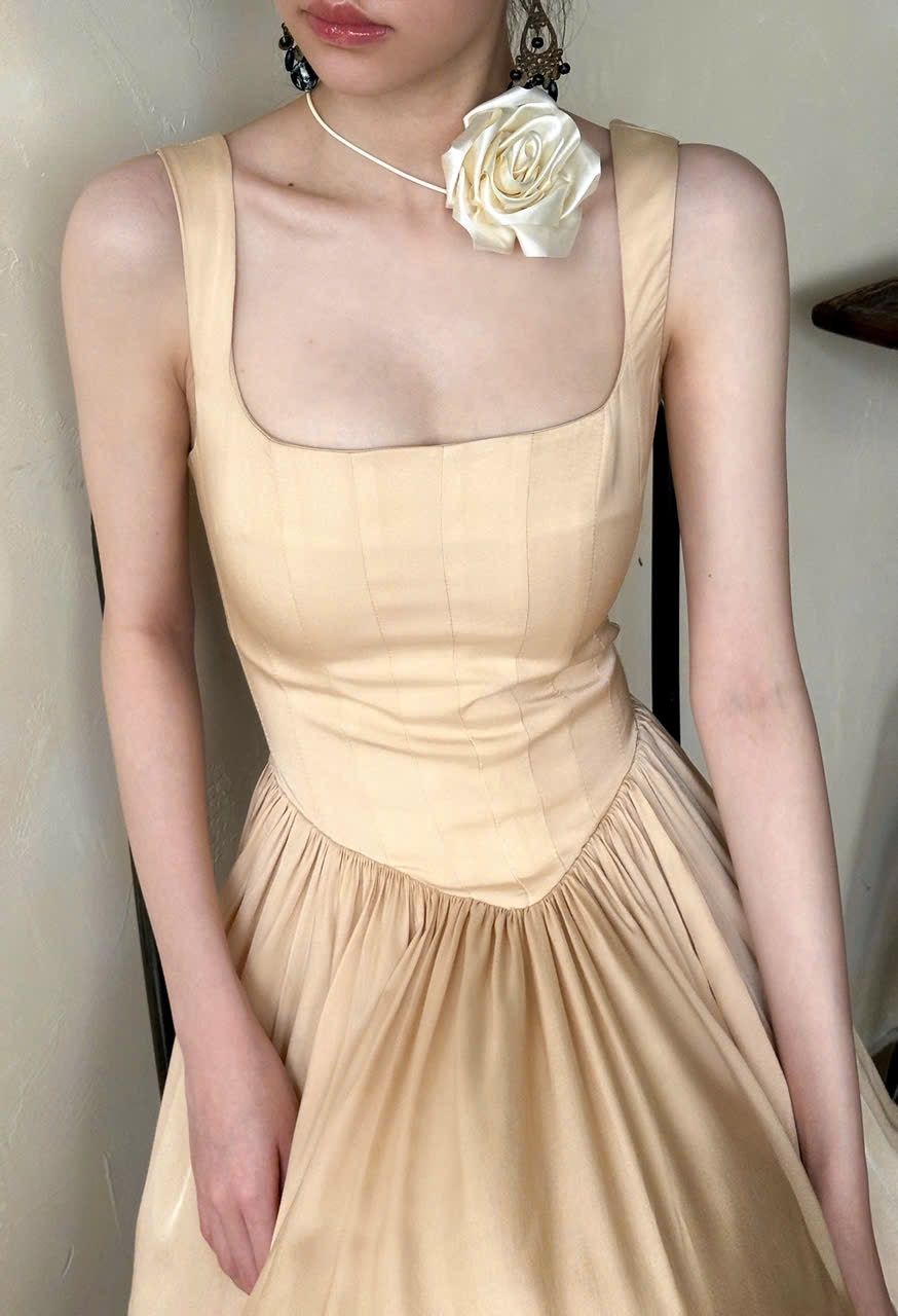 Elizabeth Dress - Đầm Corset Cổ Điển Hai Dây D0124
