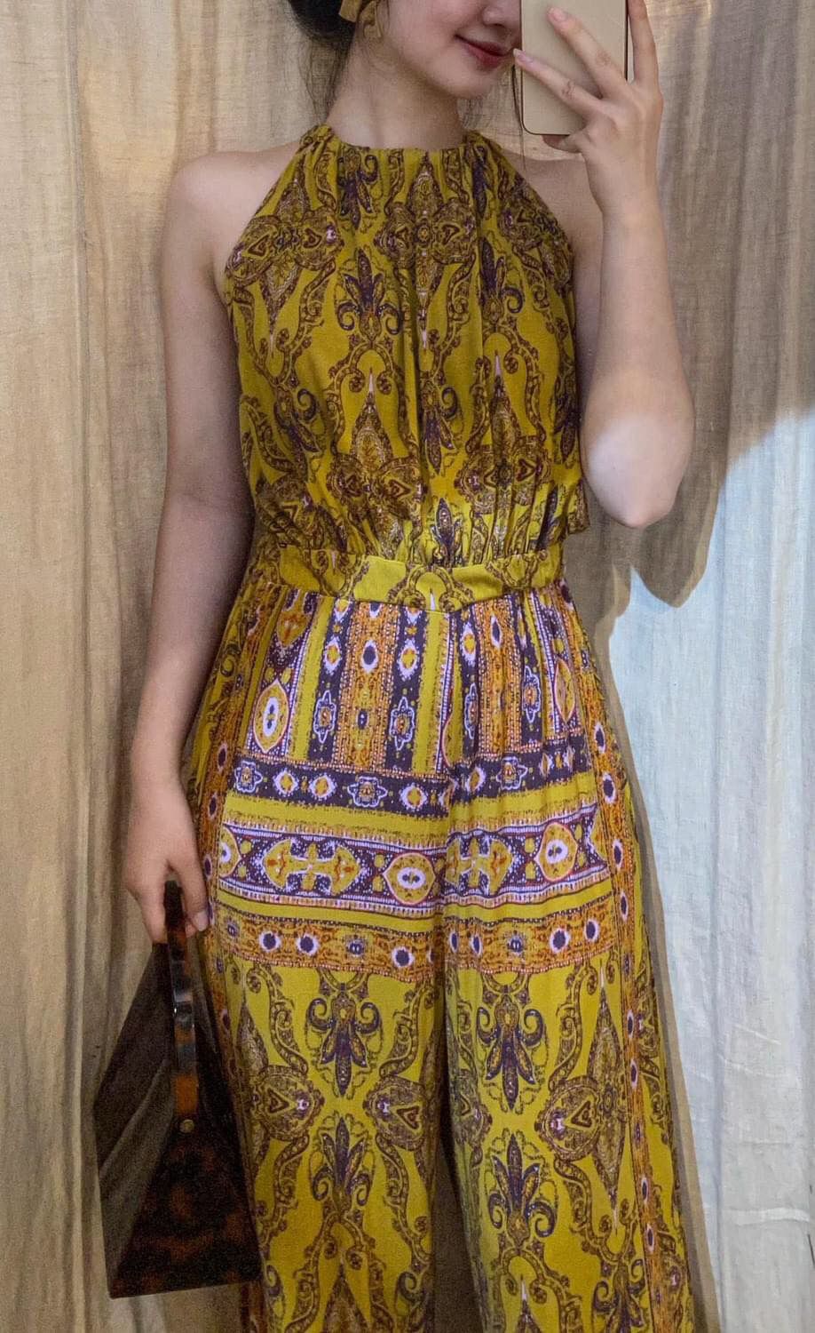 Sala Jumpsuit - Jumpsuit Cột Dây J06