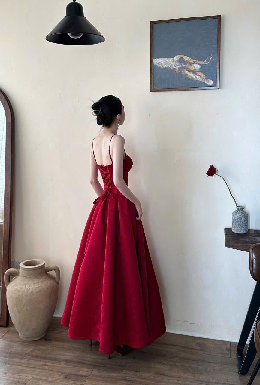 Million Roses Dress - Đầm Corset Hoa Hồng Q005