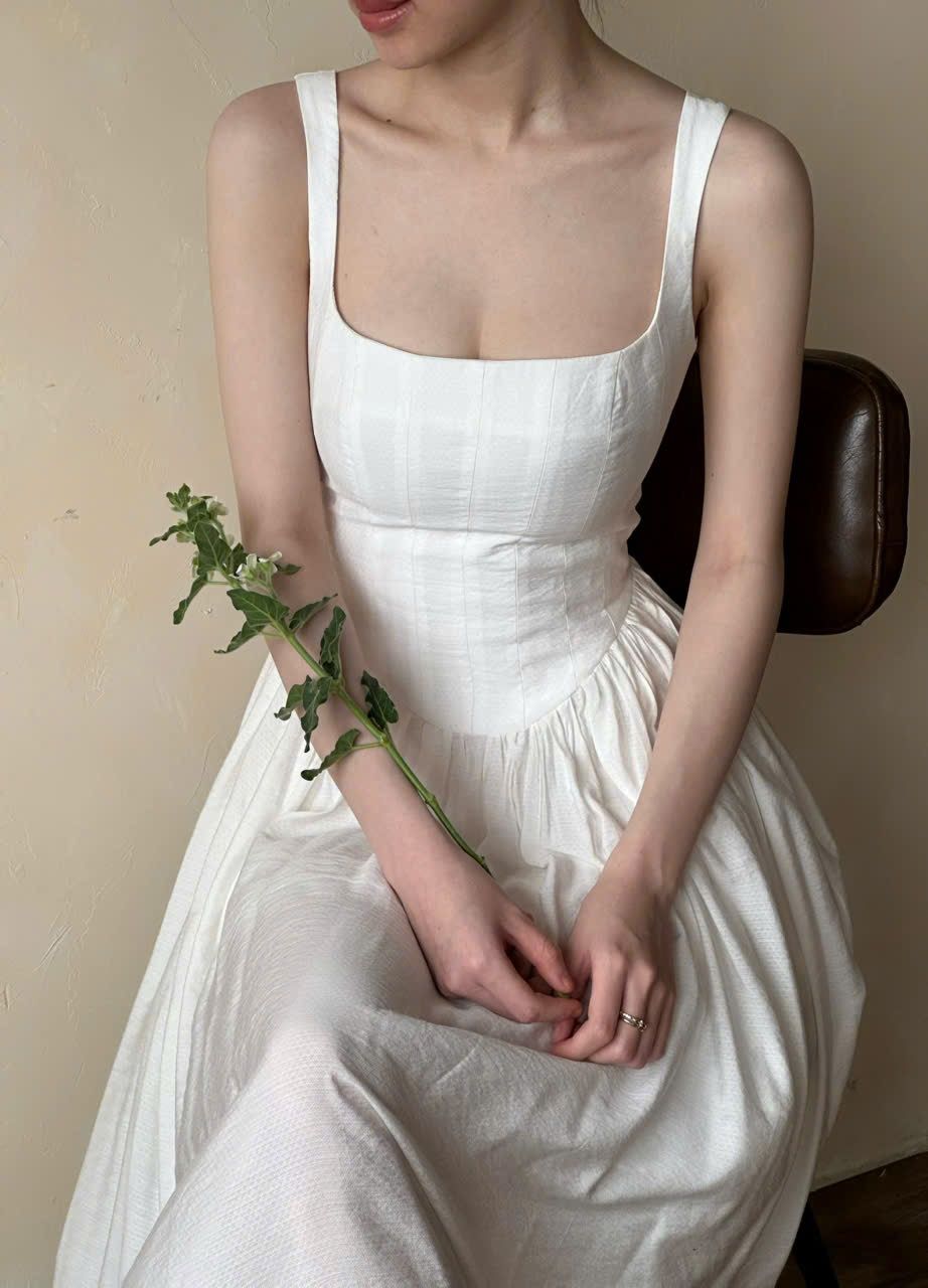 Elizabeth Dress - Đầm Corset Cổ Điển Hai Dây D0124