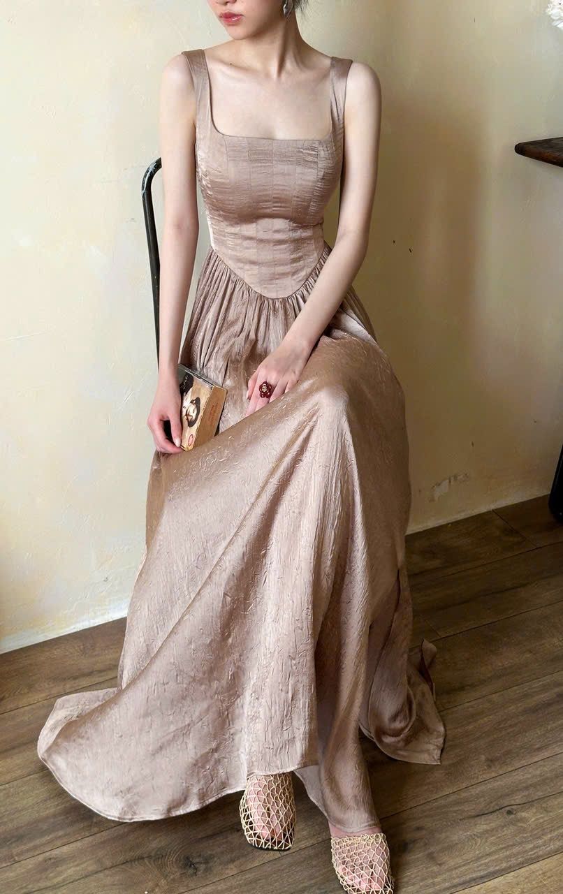 Elizabeth Dress - Đầm Corset Cổ Điển Hai Dây D0124