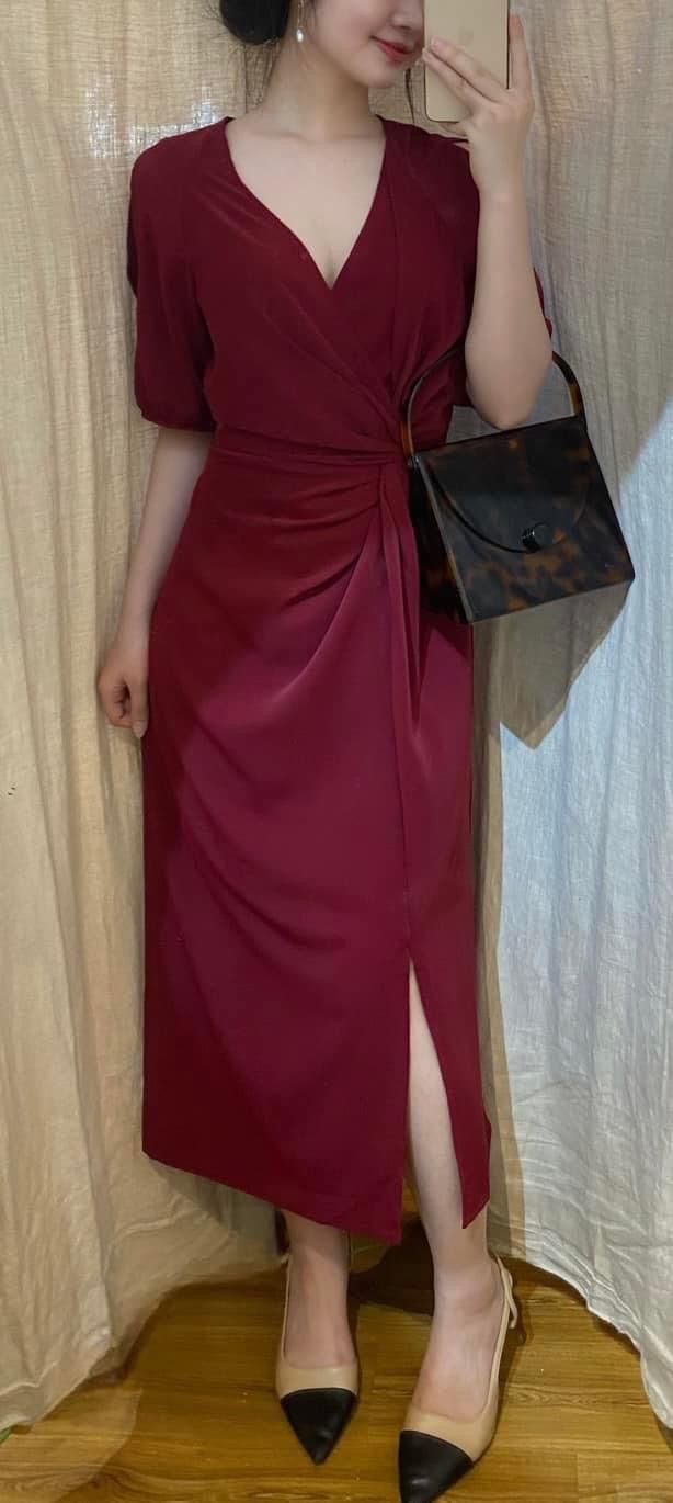 Hera Dress - Đầm Body Xoắn Eo V04
