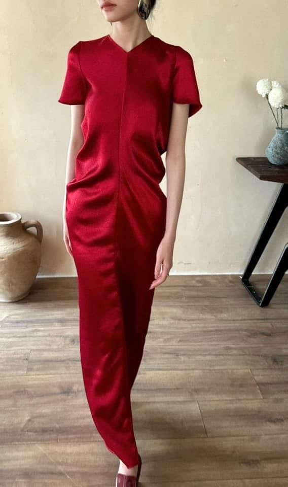 Lindsey Dress - Đầm Lụa Thiết Kế D1012