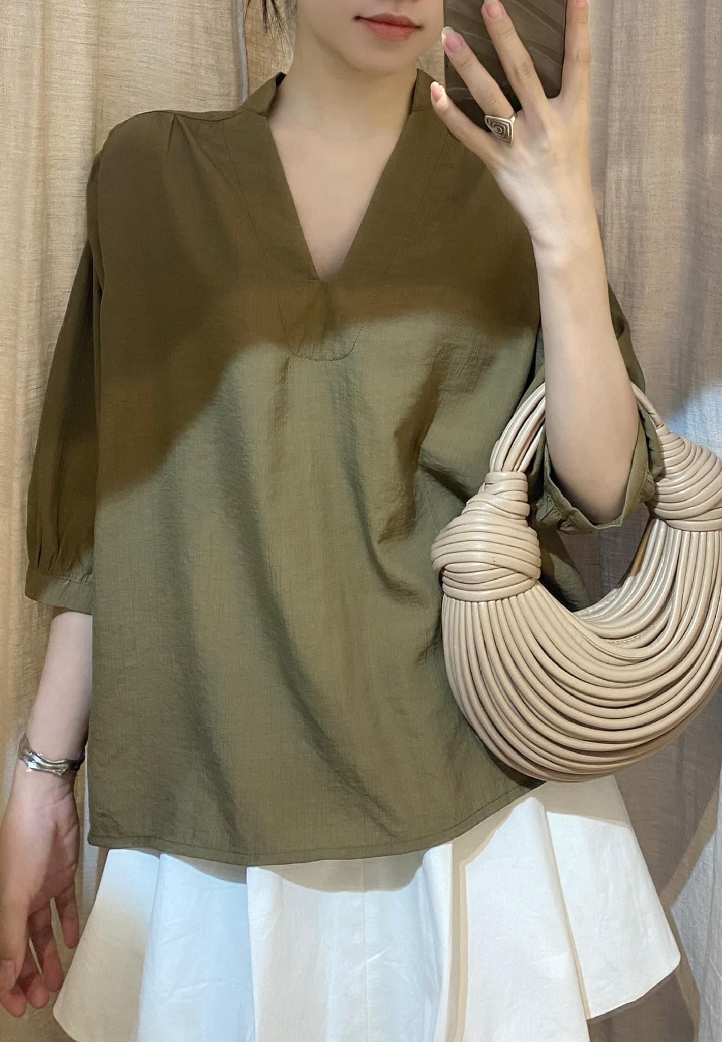 Cali Shirt - Áo Sơ Mi Tay Lửng E78