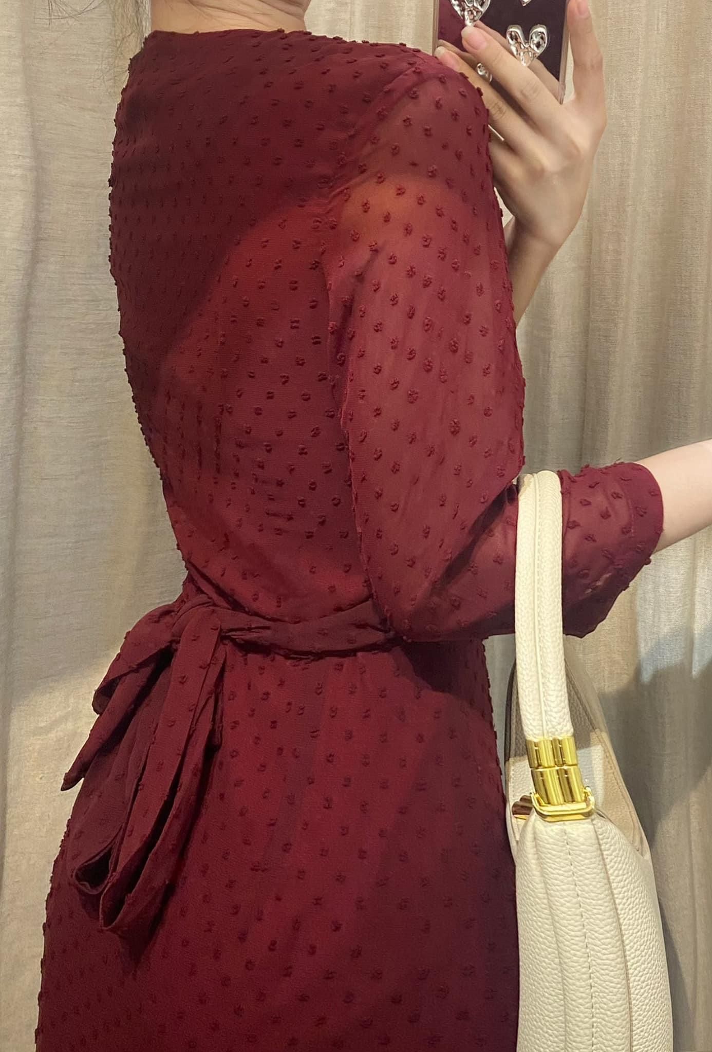 Camille Dress - Đầm Cuốn Tay Lỡ