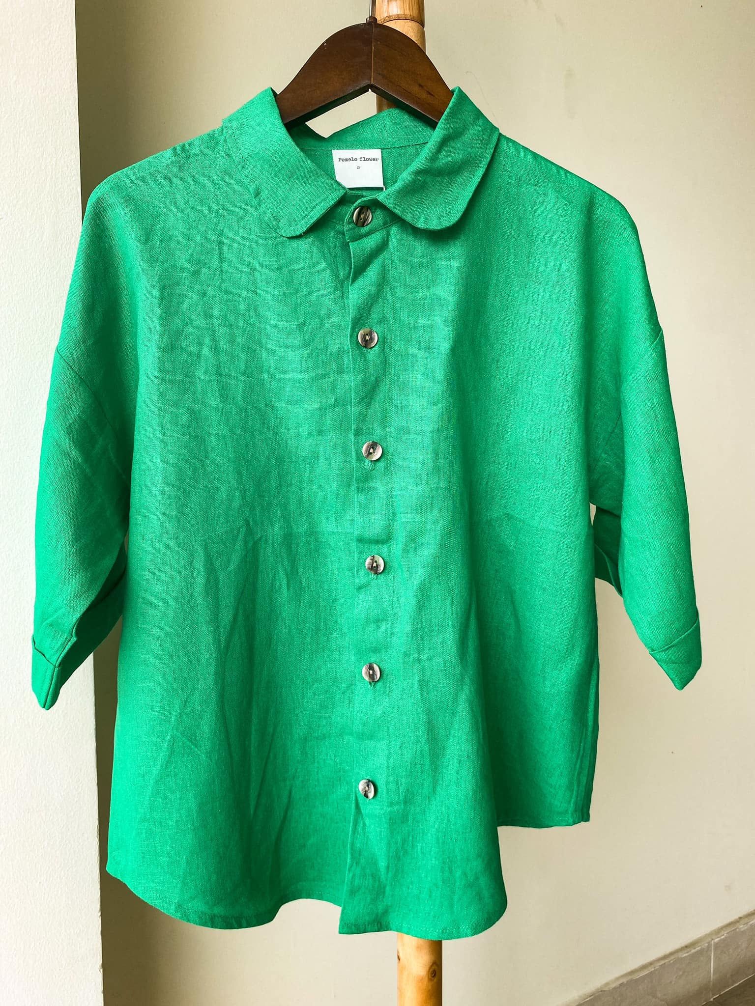 Marie Shirt - Áo sơ mi tay ngắn A14