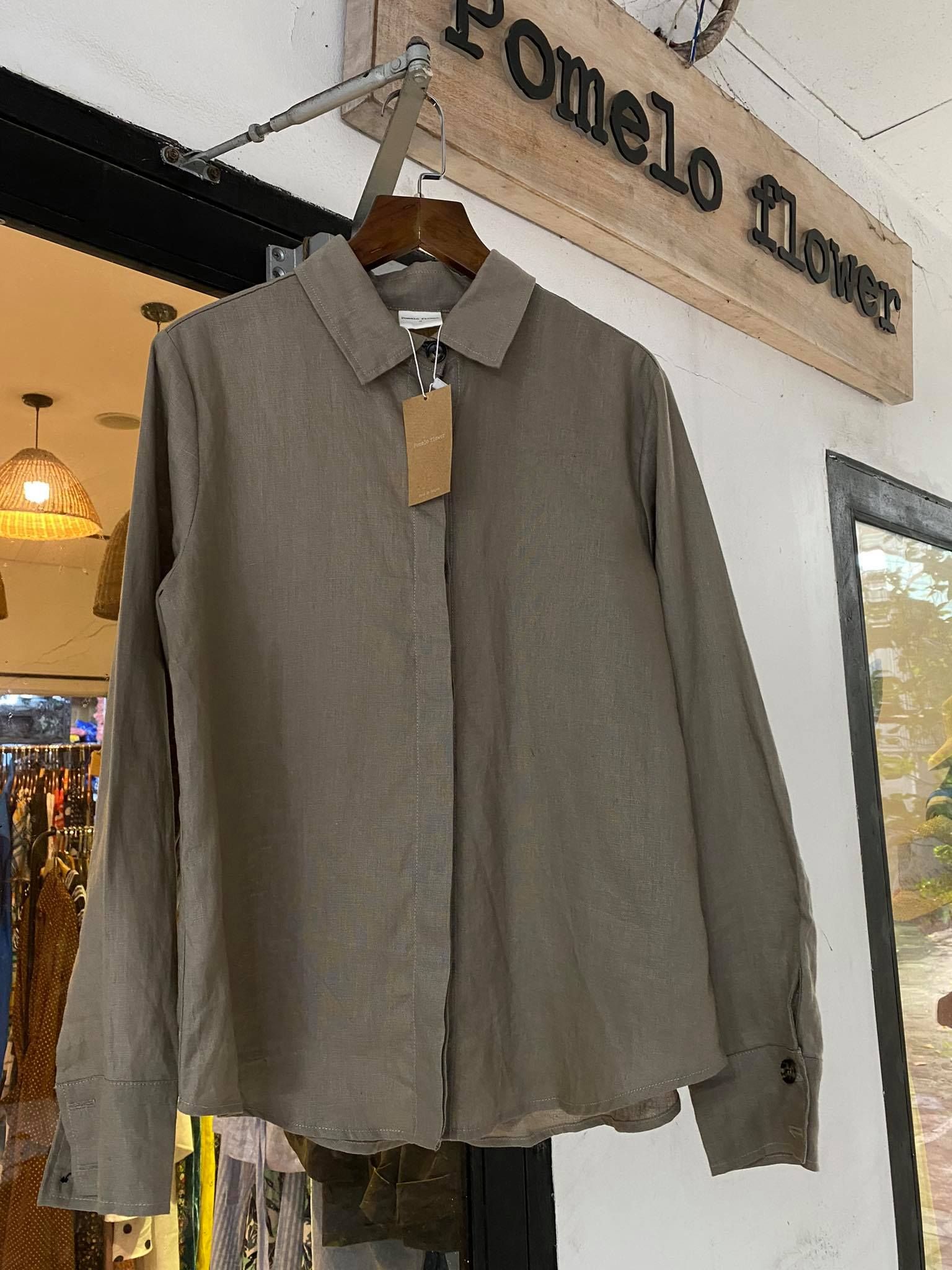 Daniela Shirt - Áo sơ mi linen L01