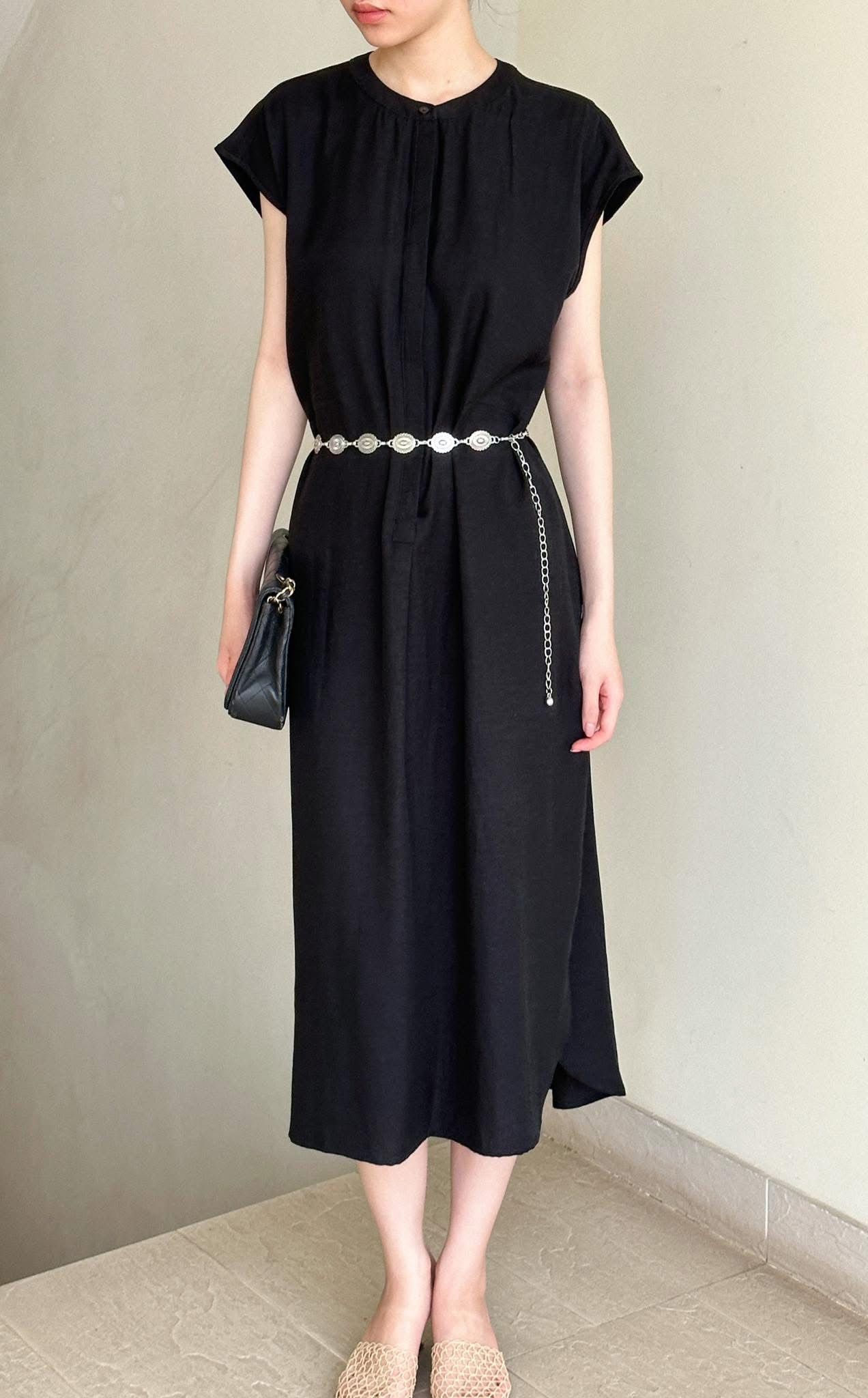Milcah Dress - Đầm Sơ Mi Suông Tay Ngắn D956