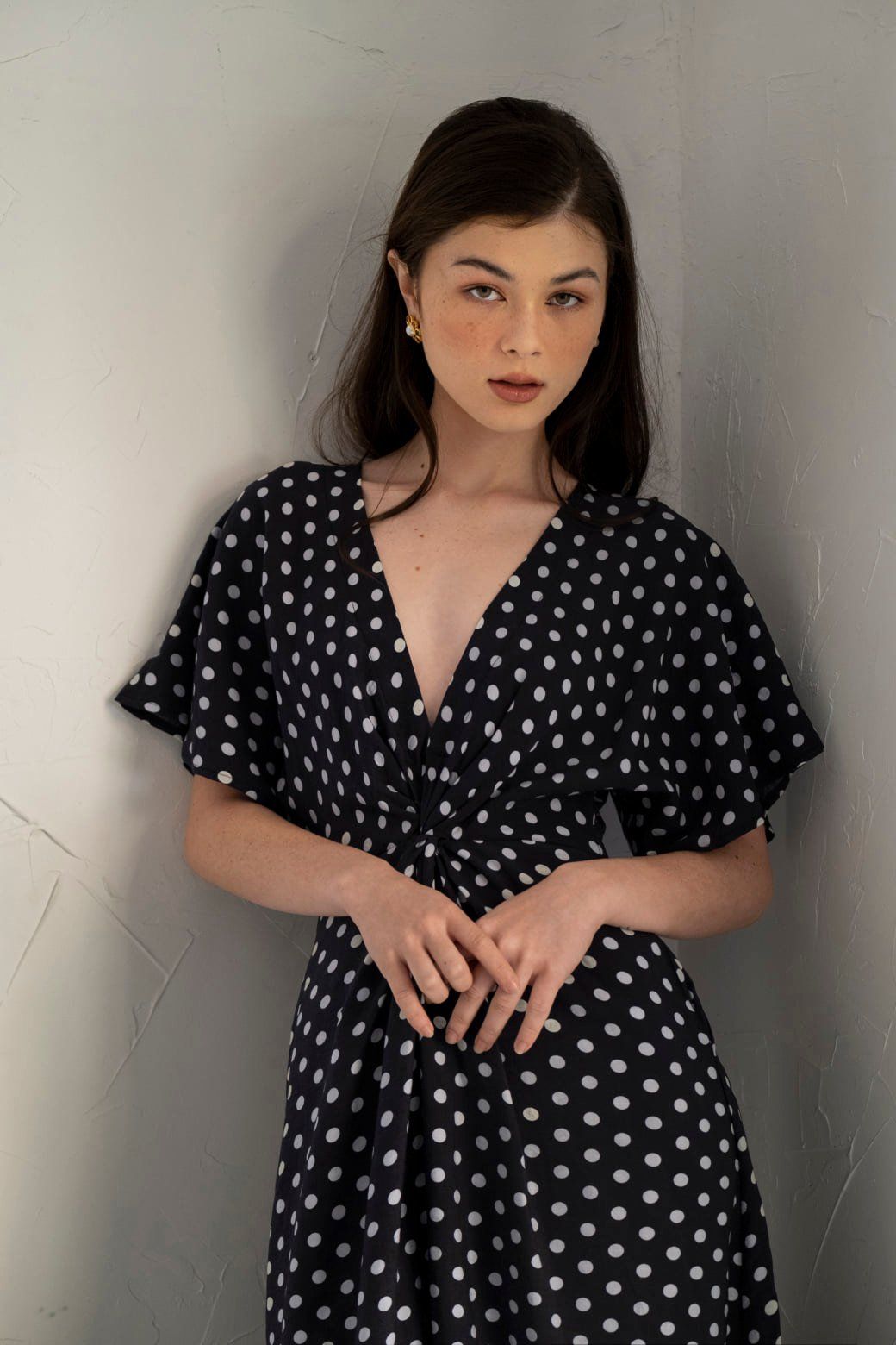 Nyla Dress - Đầm Xoắn Eo D035