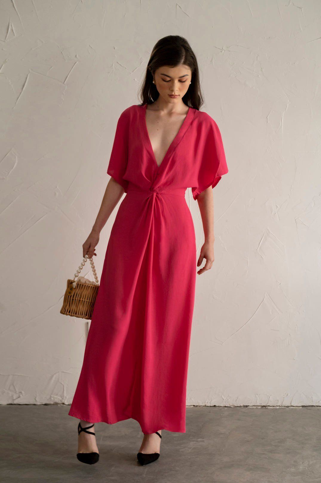 Nyla Dress - Đầm Xoắn Eo D035