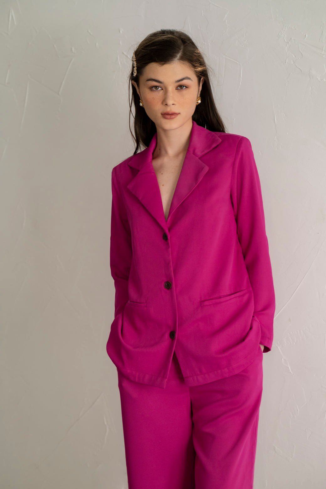 Blazer vàng ba cúc - Delicate A05 A06