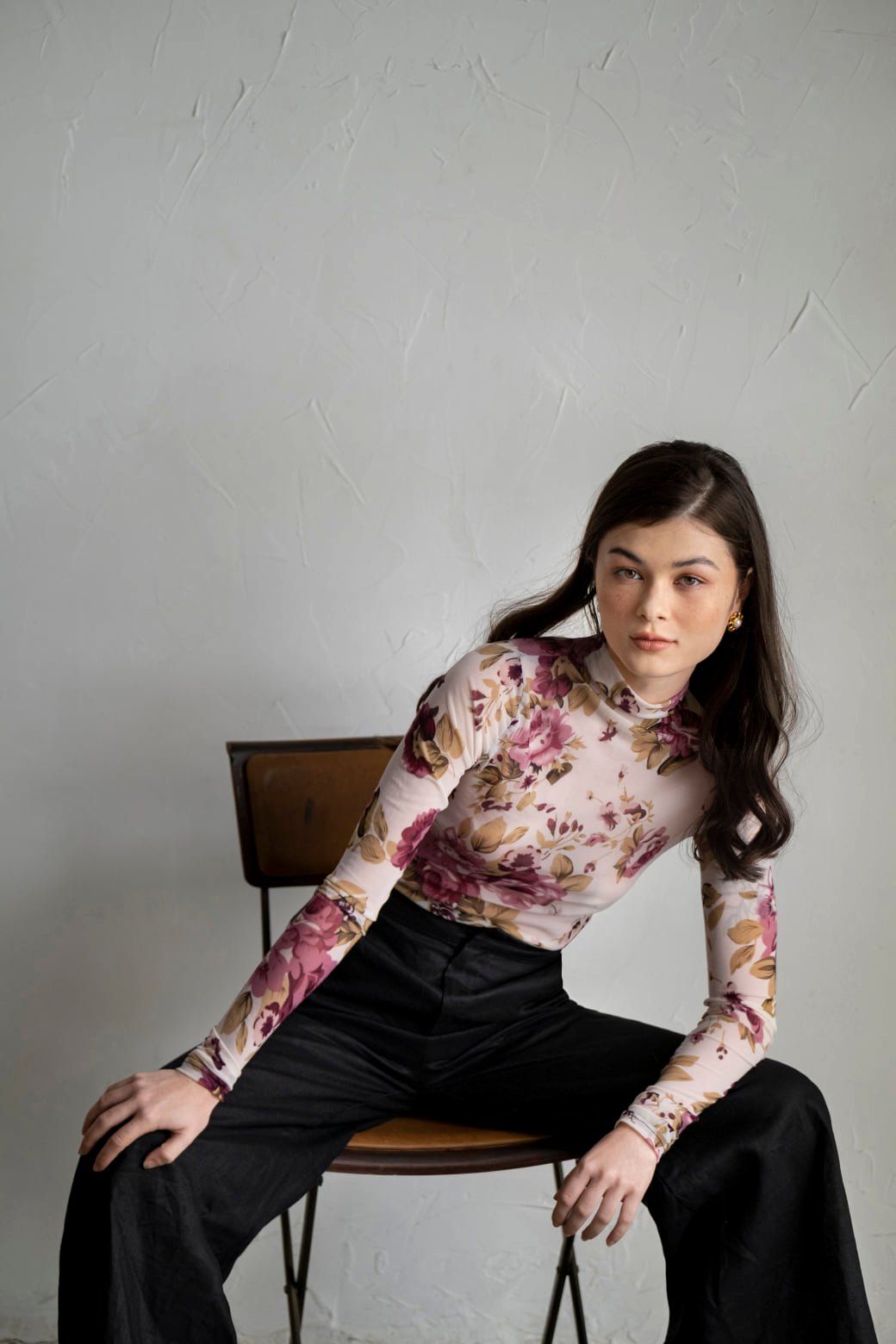 Clover Shirt - Áo thun hoa dài tay A57