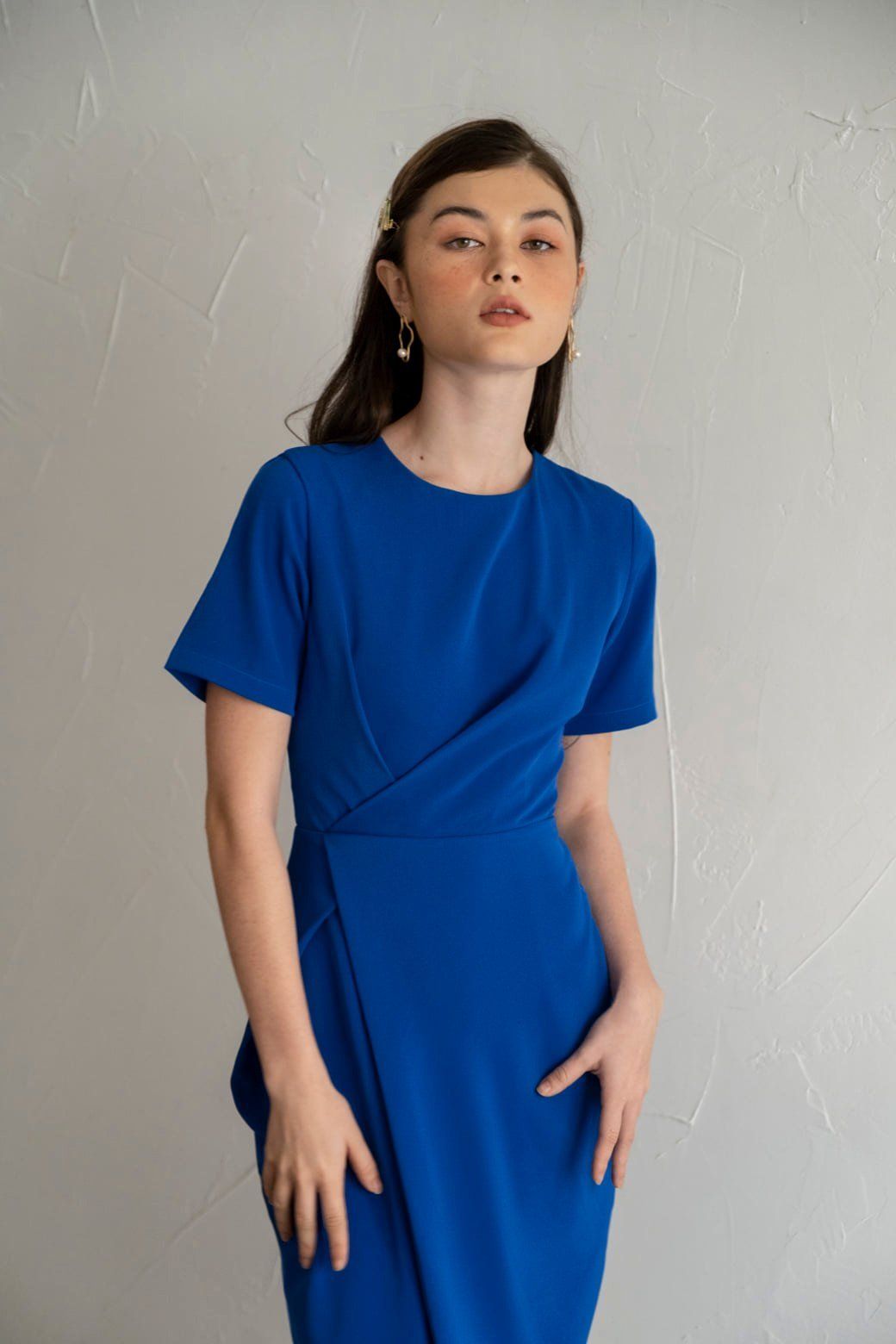 Chelsea Dress - Đầm body, đắp chéo trước ngực D556