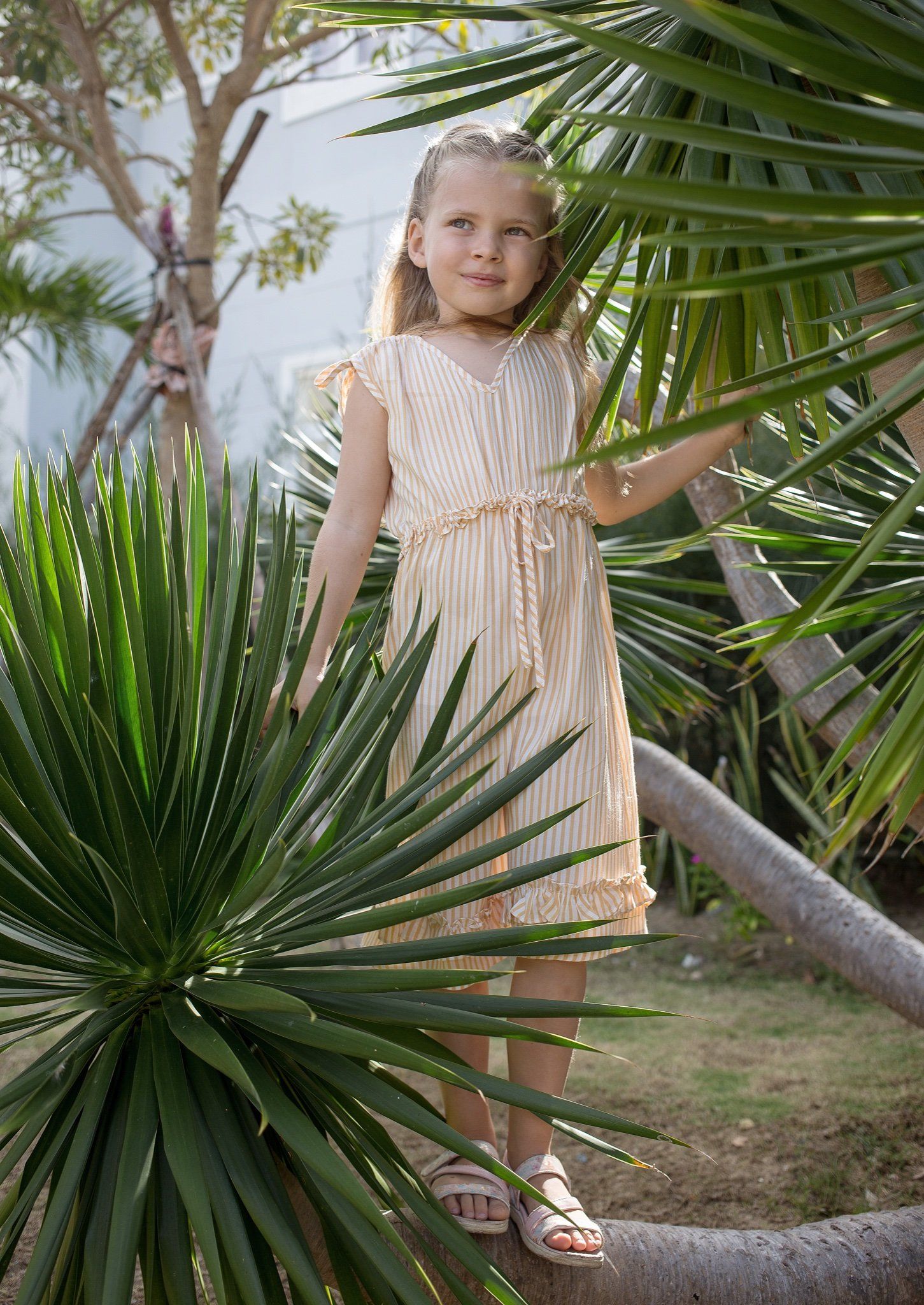 Lara Dress Kid - Đầm xô lụa sát nách - ( Em Bé ) B29