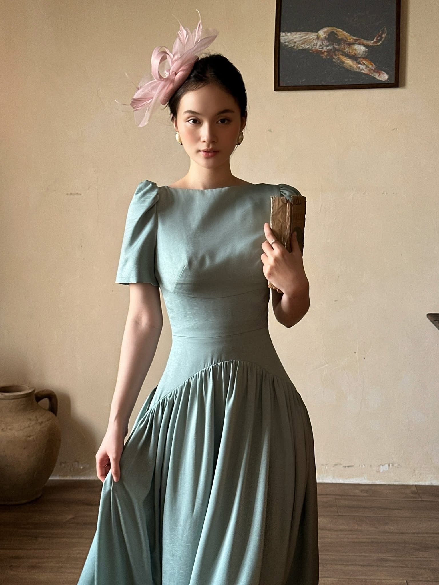 Charlotte Dress - Đầm Thiết Kế Có Tay D0126