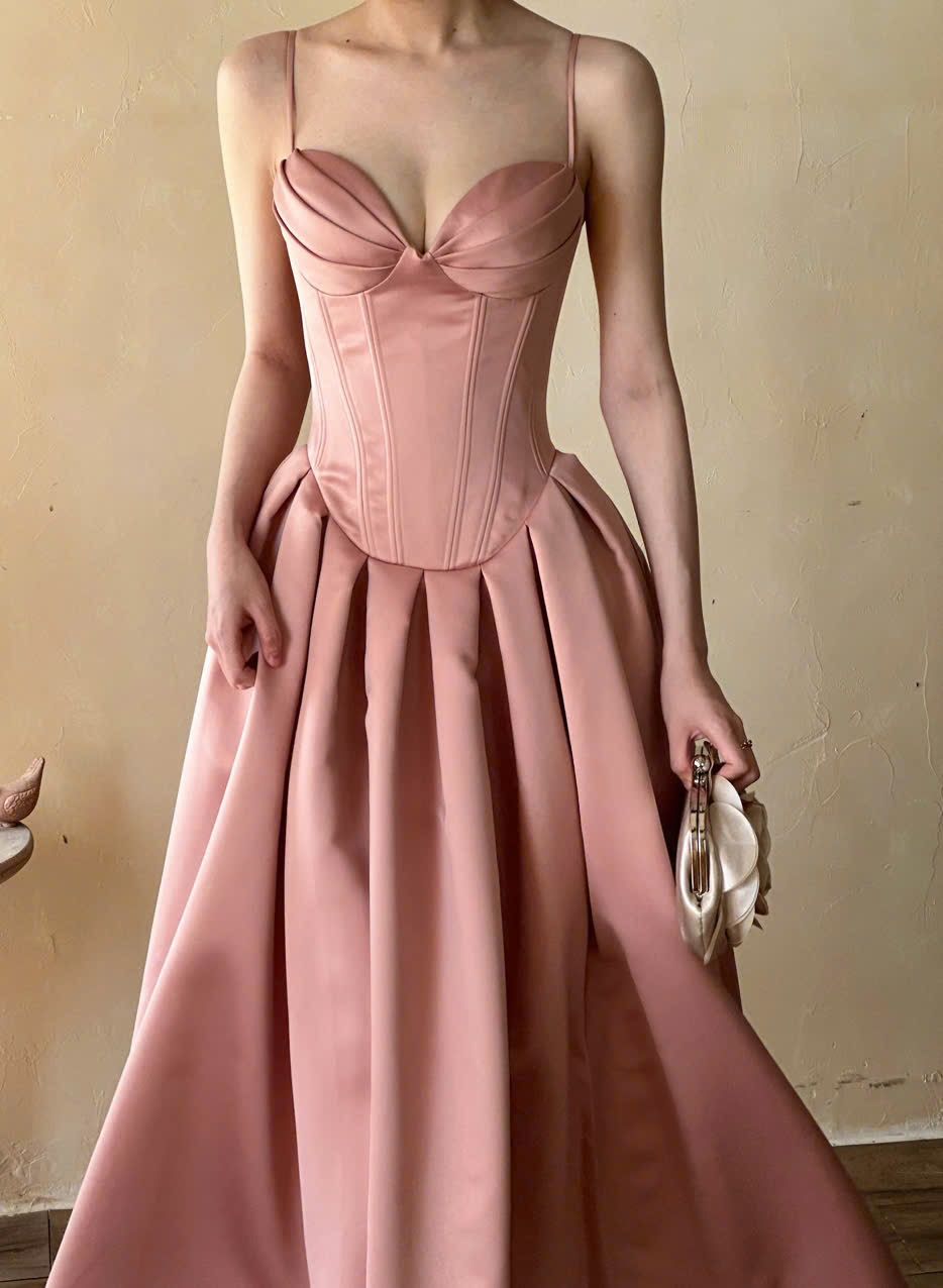 Million Roses Dress - Đầm Corset Hoa Hồng Q005