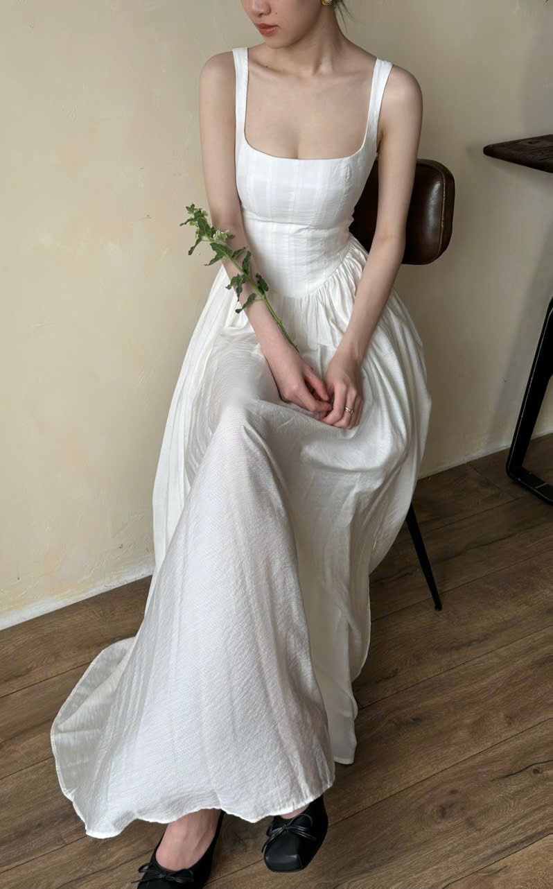 Elizabeth Dress - Đầm Corset Cổ Điển Hai Dây D0124
