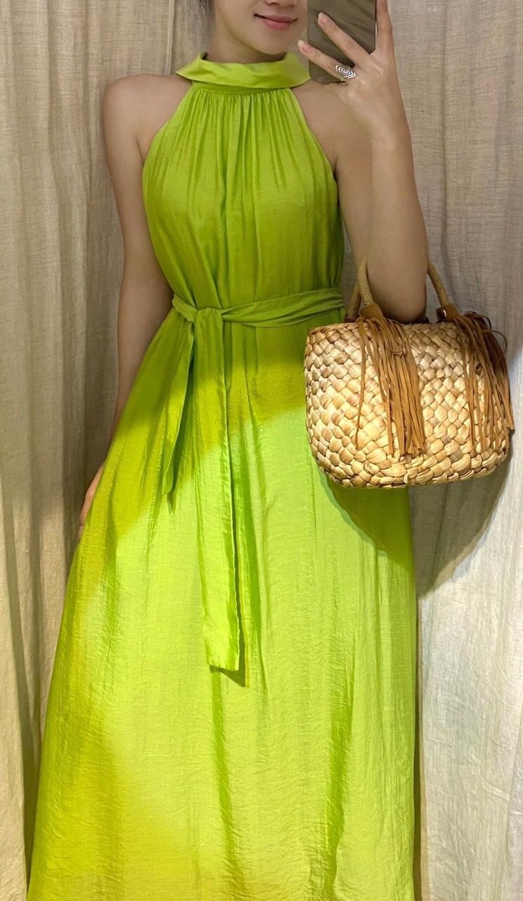 Rania Dress - Đầm Cổ Yếm Suông E65