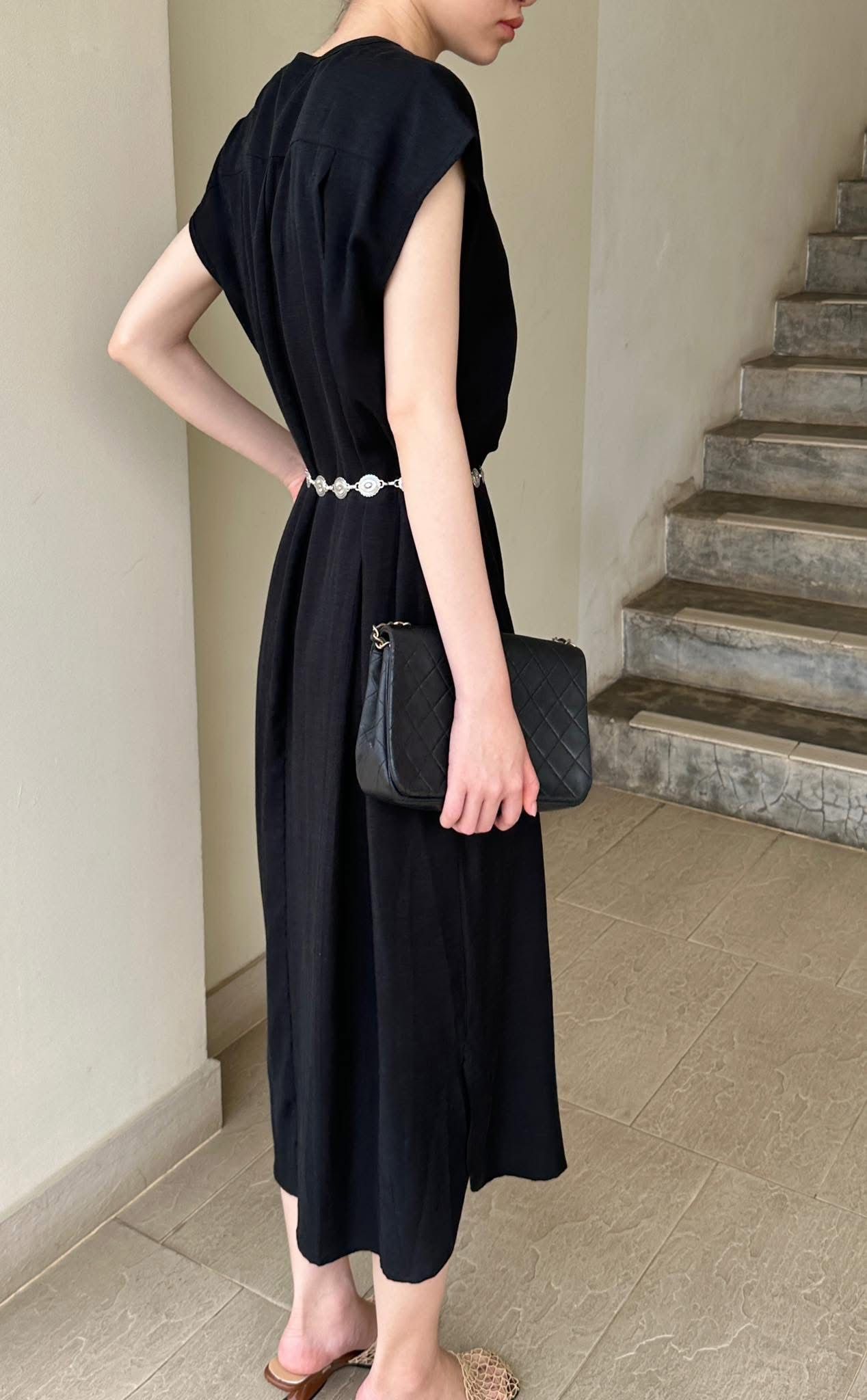 Milcah Dress - Đầm Sơ Mi Suông Tay Ngắn D956