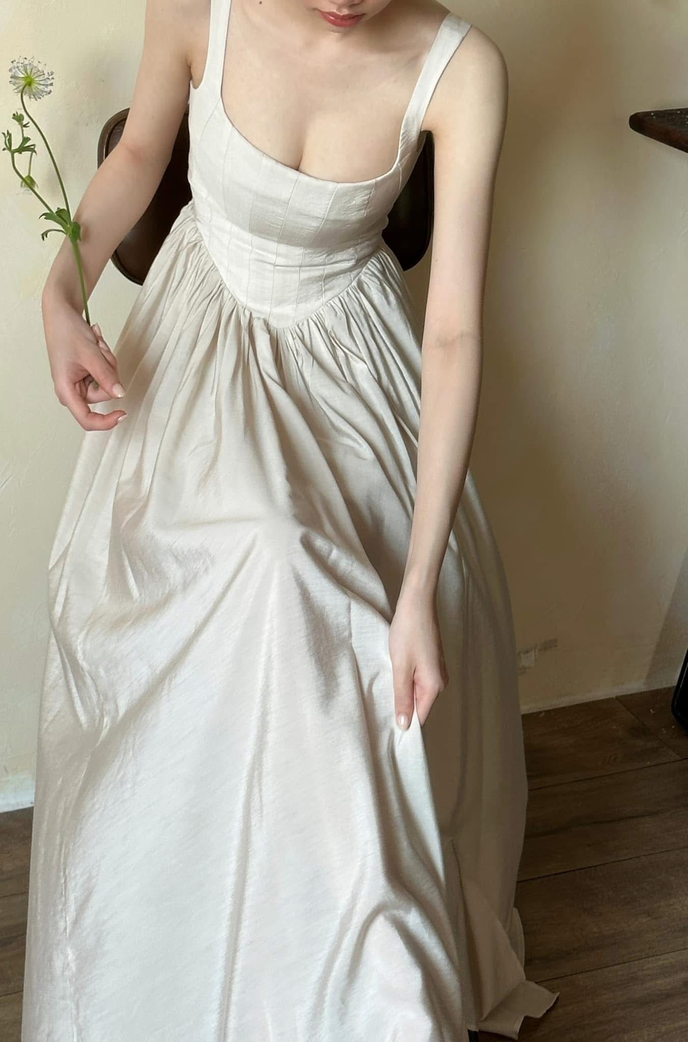 Elizabeth Dress - Đầm Corset Cổ Điển Hai Dây D0124