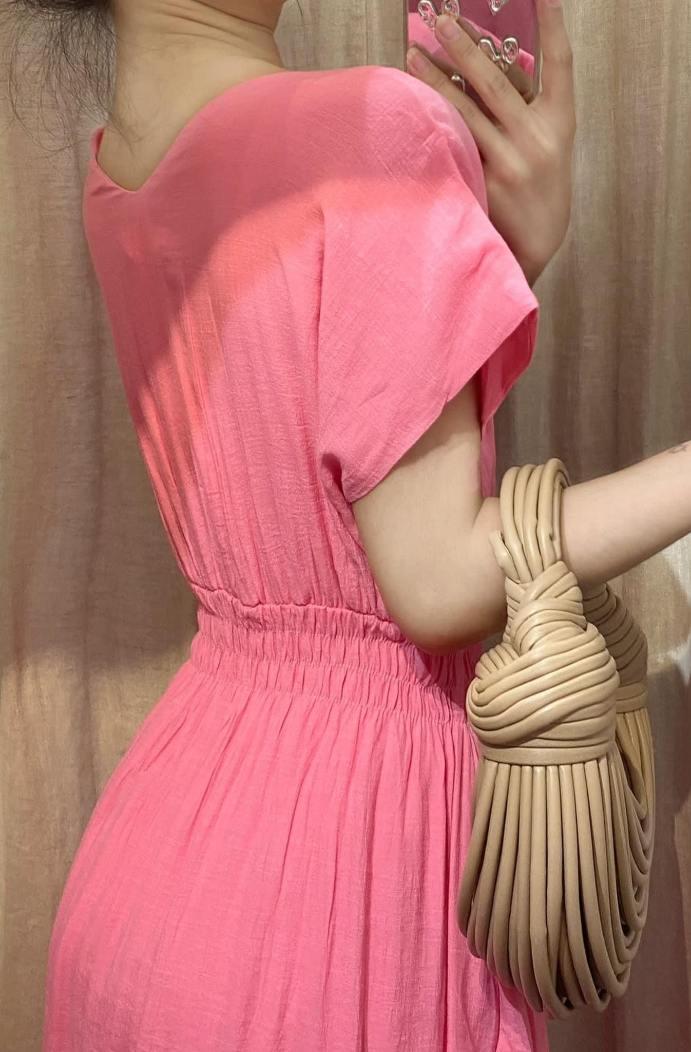 Laila Dress - Đầm maxi , cánh dơi nhấn eo - các màu PO01
