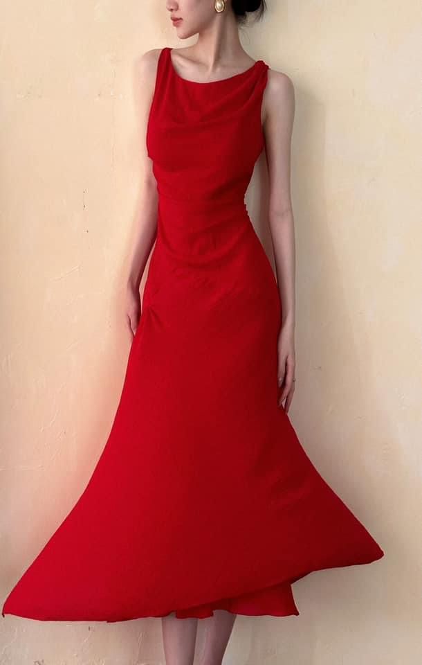 Lafite Dress - Đầm Thiết Kế Nhún Sườn D1011