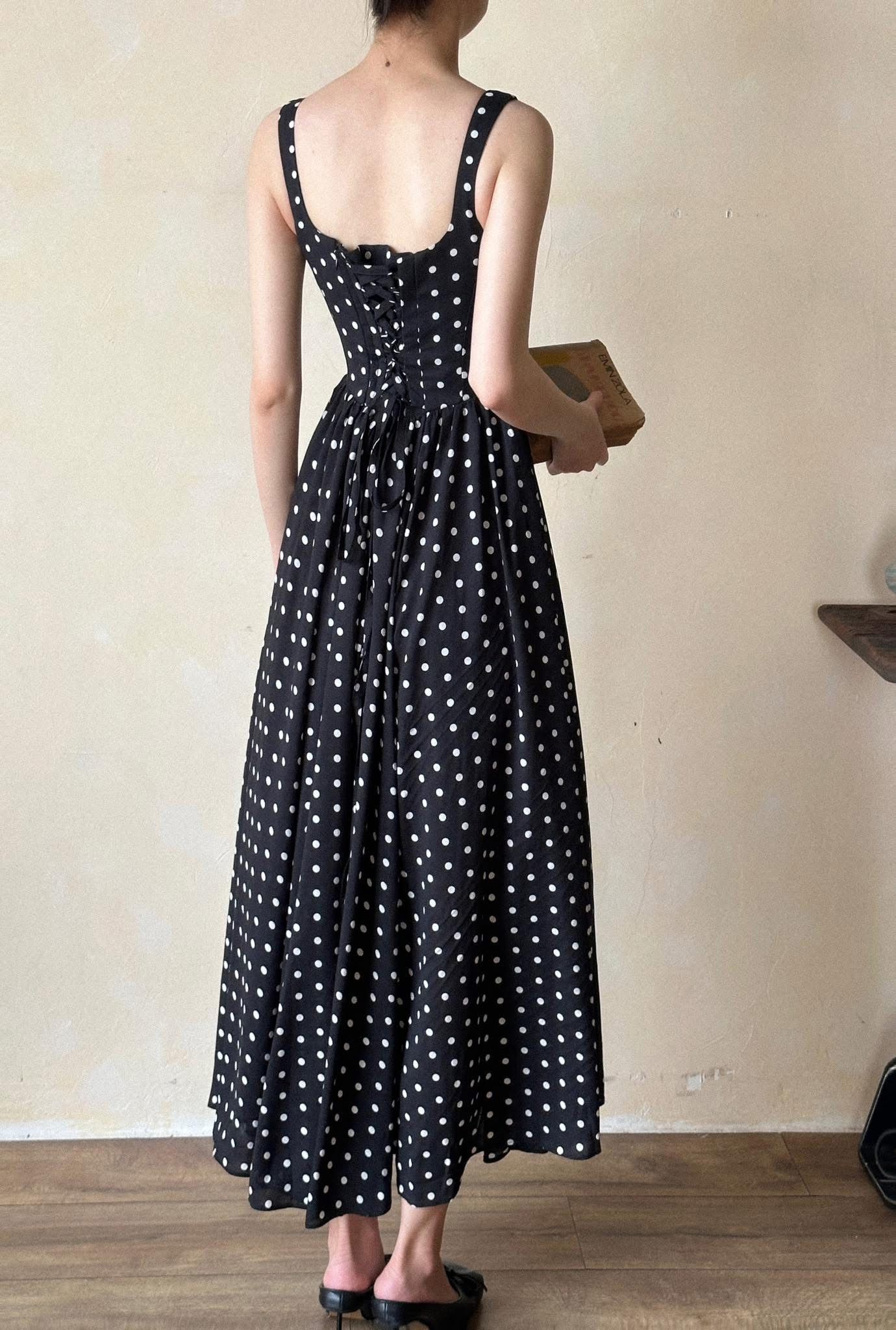 Caterina Midi Dress - Đầm Corset Cổ Điển DR0124