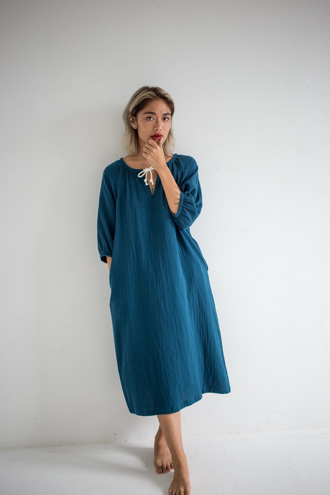 Lunar Dress - Đầm suông tay lỡ - D679