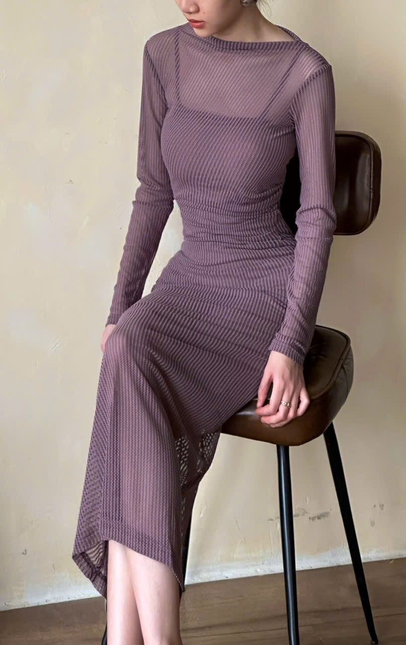 Miuly Dress - Đầm Body Tay Dài HN381
